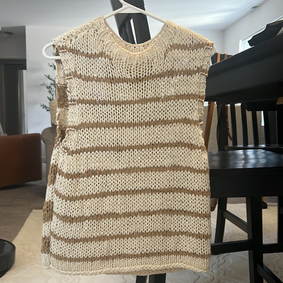 Free People Wave After Wave Top in Neutral Combo - Picture 3 of 4